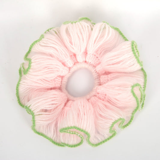 100% Handmade Mohair Scrunchies