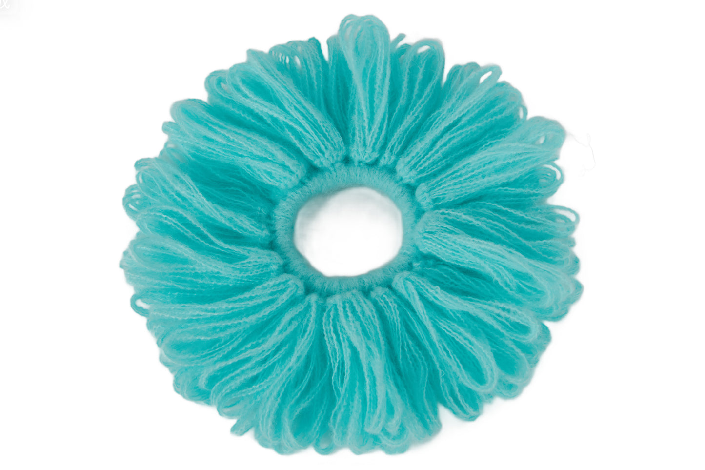 Crochet Scrunchie-Macaron Colors-Blue