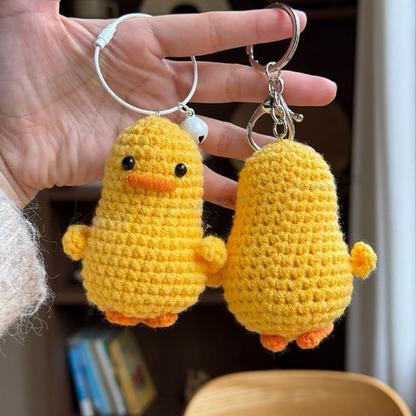 Hand-crocheted - little yellow duck