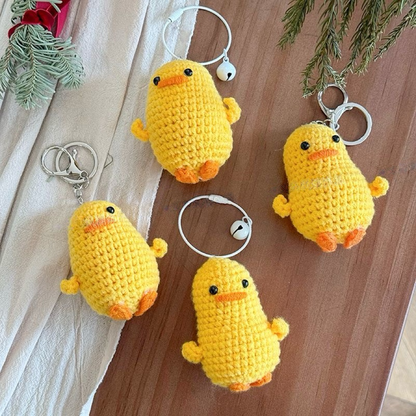 Hand-crocheted - little yellow duck