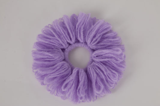 Crochet Scrunchie-Macaron Colors-Purple